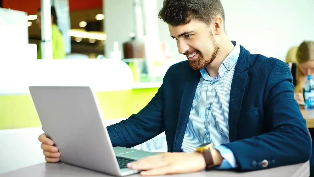 Professional drafting a personalized outreach message to a hiring manager