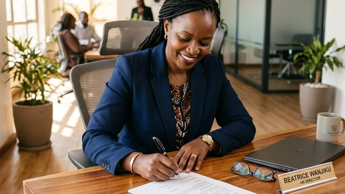 Official employment contract agreement and independent contractor documents